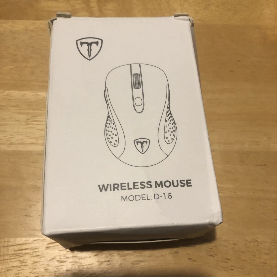 VicTsing D-16 Wireless Mouse, USB, Black - Image 1 of 1