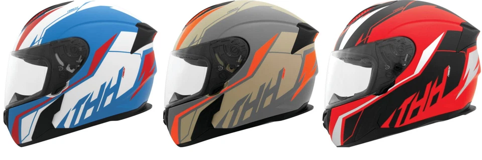 THH Helmets T810S Turbo Casco Completo Casco de Calle Todas las Tallas y Colores Foto 1 de 1