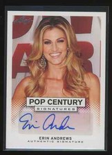 ERIN ANDREWS 2013 LEAF POP CENTURY SIGNATURES AUTOGRAPH ESPN AUTO