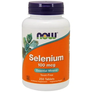 NOW Foods Selenium, 100 mcg, 250 Tablets - Picture 1 of 3