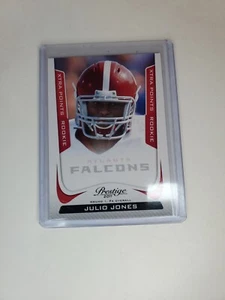 JULIO JONES 2011 PRESTIGE XTRA POINTS red ROOKIE RC #D 016/100 - Picture 1 of 2