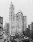 CITY INVESTING BUILDING & SINGER TOWER, NYC 8x12 GLOSSY PHOTO PRINT