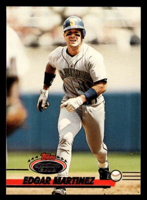 1993 Stadium Club  Edgar Martinez #331 Seattle Mariners Baseball Card - Image 1 of 2