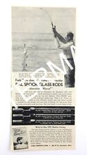 1951 Pal Spook Glass Rods Americas Finest Designed by Fishermen Print Ad 098A