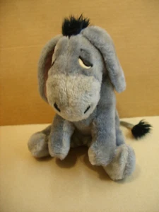 Vintage EEYORE of Korea Plush Nut Shells & Clippings Walt Disney 8'' - Picture 1 of 5