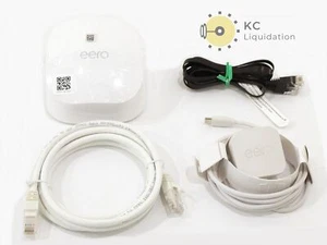 Frontier EERO 6 N010001 Router Wi-Fi a rete tri-banda (bianco) - Foto 1 di 4
