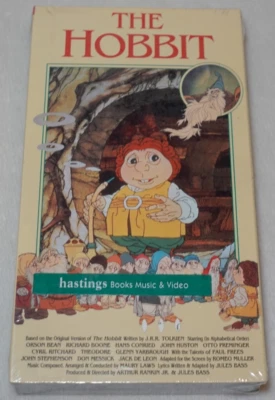 The Hobbit Tolkien 1991 Warner Home Video Animated Adventure VHS Sealed - Image 1 of 4