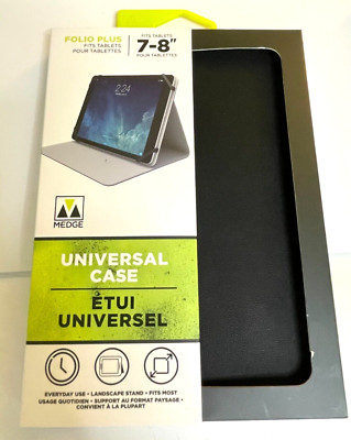 Folio Plus Fits 7-8 Tablets Universal Case-Ap...