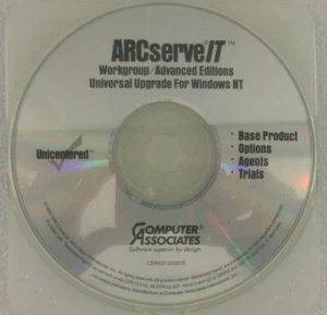 ARCserve IT Workgroup/Advanced Editions Upgrade For Windows NT Unicentered - Picture 1 of 2