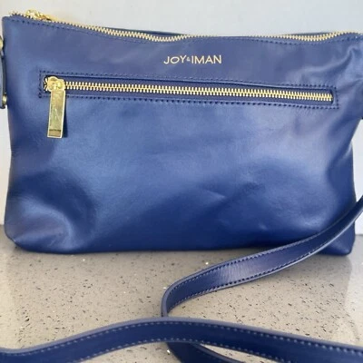 Bolso Bandolera JOY & IMAN Moda Funcional Cartera Azul Periwinkle 3190 Foto 1 de 4