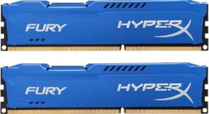 Kingston HyperX Fury blau 16 GB (2x8GB) HX318C10F/8 DDR3-1866 PC3-14900 #109958 - Photo 1/1