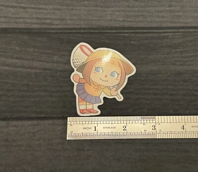 Animal Crossing | Bug Net Villager Sticker Decal | Great For Bottles Laptops etc - Image 1 of 4