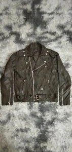 Shimokitazawa Ringo Black Leather summer japanese designer riding jacket - Picture 1 of 8