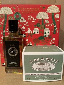 L'Occitane Musk Rose Shower Oil & Almond Milk Concentrate Gift - Picture 1 of 2
