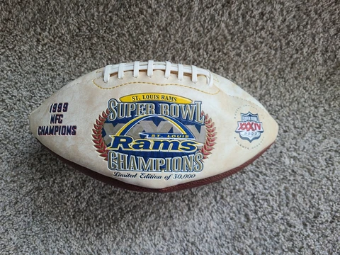 2000 Super Bowl XXXIV St. Louis Rams Fotoball SportS Football NFL NFC Champ 1999 Cover