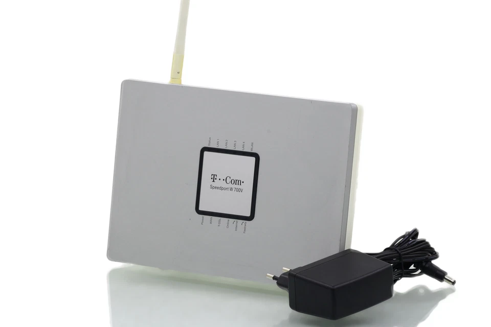 Telekom Speedport W 700v 54 Mbps 4-Port 10/100 Wireless WLAN Router - Image 1 of 2