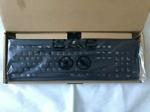 HP Genuine KeyBoard KU-1469 Wired Black,UK LayOut,Professional,Brand New In Box. - Picture 1 of 6