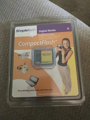 Digital Media Simple Tech Compact Flash Memory Card (128MB) - Image 1 of 4