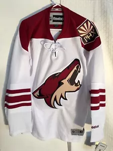 Maglia Reebok Premier NHL squadra Arizona Coyotes bianca taglia S - Foto 1 di 1