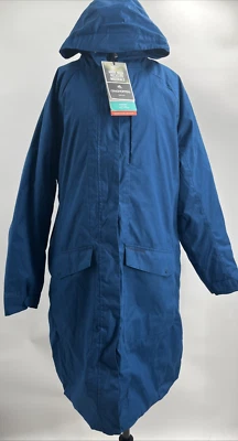 Chaqueta Abrigo Largo Craghoppers Para Mujer Poseidón Azul Cremallera Completa Mhairi Talla XXL Foto 1 de 4