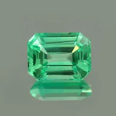 AAA Natural Flawless Ceylon Parti Sapphire Loose Radiant Cut Gemstone 2.86 Ct - Image 1 of 4