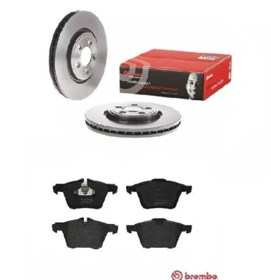 Discos y pastillas de freno delanteros Brembo PARA Jaguar XF (discos ventilados de 326 mm) Foto 1 de 3