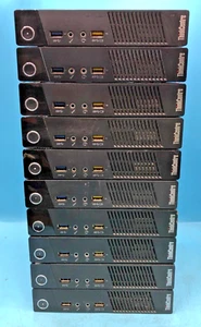 JOBLOT x10 Lenovo ThinkCentre M73 Mini PC i3-4TH/8GB RAM/500GB HDD/WIN - Picture 1 of 5