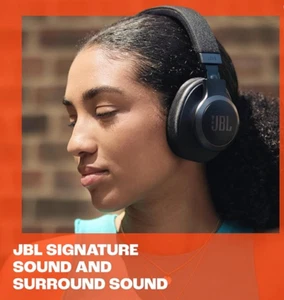 JBL T770 NC Black Over Ear Wireless Headphone - Picture 1 of 3