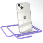 Mobile for Apple IPHONE 14 Plus Case Chain Band Adjustable Cover Purple