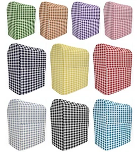 Cubierta de guinga a cuadros compatible con Sunbeam Heritage Series 4,6 qt Mixmaster - Imagen 1 de 9