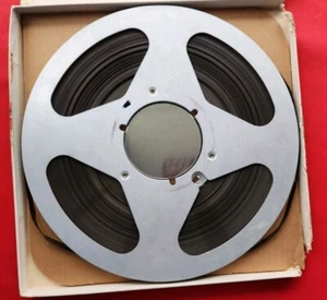 Rare 1960s Scotch Magnetic Metal 11" Tape Reel Boxed Pittsburgh, KA Music Depart - Picture 1 of 24