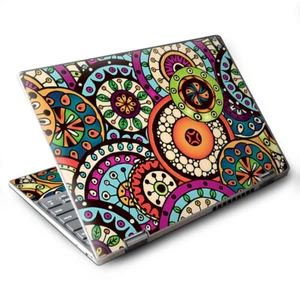 Skins for Lenovo Yoga 710 11" decals wrap Ethnic Circles Pattern - Picture 1 of 2