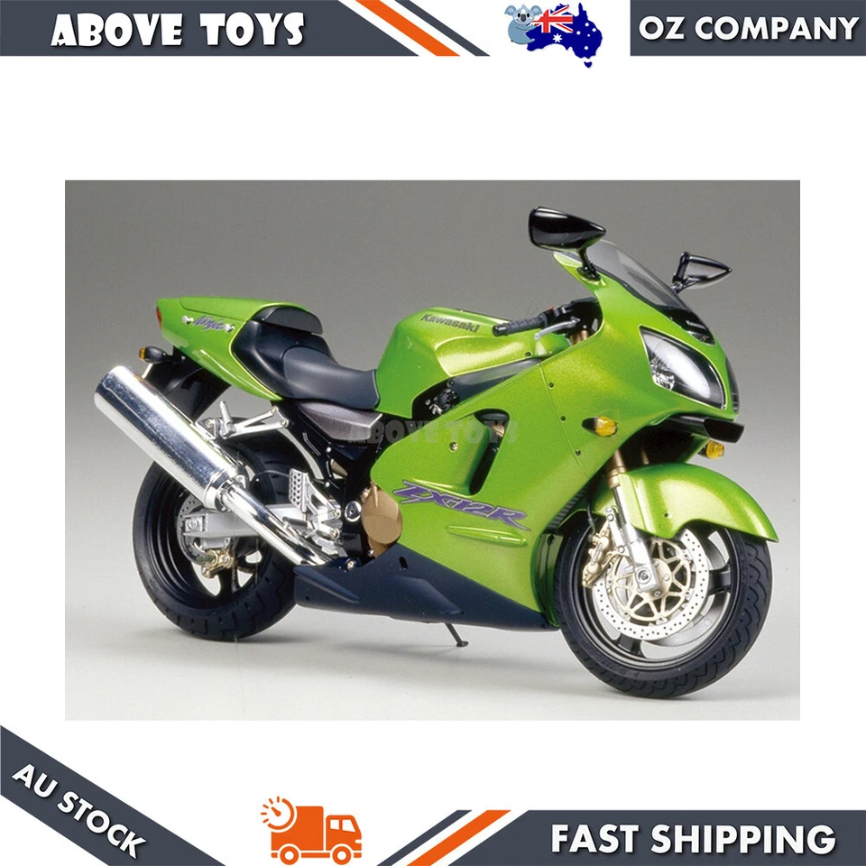 Tamiya 1:12 Scale Kawasaki Ninja ZX-12R Motorcycle Model Plastic Assembly Kit - Image 1 of 1