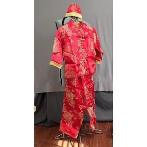 Vietnamese Traditional Dress for kids boys AO DAI TRE EM TET VIETNAM LUNAR sz 12 - Picture 1 of 1