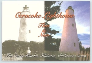 Postkarte Ocracoke Leuchtturm damals & heute North Carolina Outer Banks - Bild 1 von 2