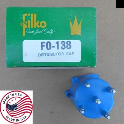 Tapa distribuidor Ford Fiesta 1978-1980 Filko FO-138 estándar FD-154 hecha en EE. UU. nueva Foto 1 de 4