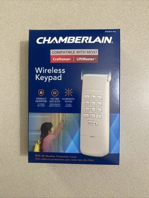 Chamberlain 940EV-P2 Garage Door Keyless Wireless Keypad - Image 1 of 3