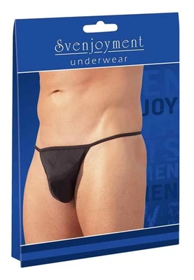 Herren Ministring S - XL Hot Fashion Men Sexy Strings Schwarz Polyamid - Bild 1 von 4