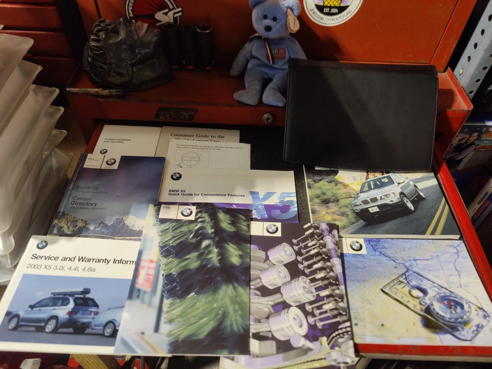 2003 BMW X5 Owners Manual With Case  - Изображение 1 из 1