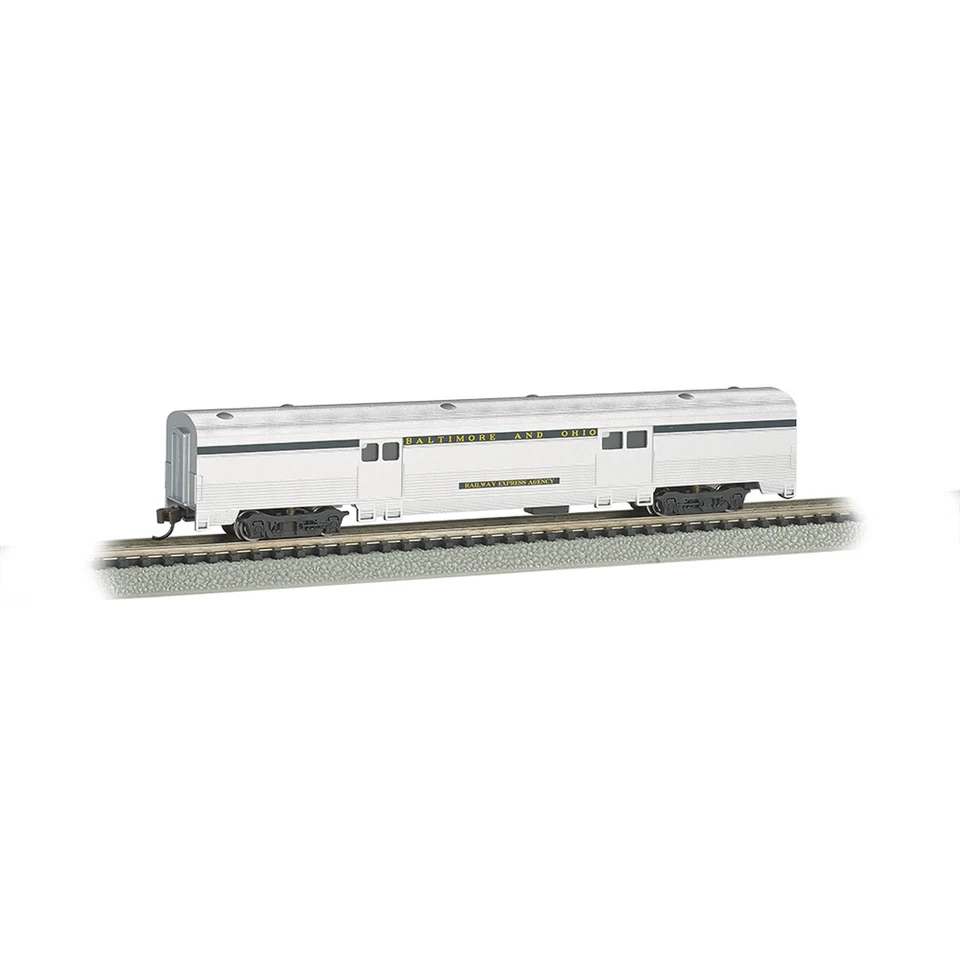 Bachmann Industries N 72' Fluted Streamline 2-Door Baggage B&O BAC14653 N - Image 1 of 1