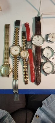 Relojes No Funcionan 8 Colores Plata Oro Reliquia Eliz Arden Artesanía Piezas Reparación Foto 1 de 4