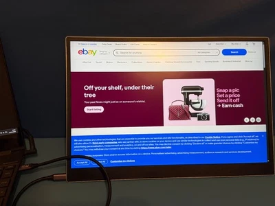 PORTABLE MONITOR LG GRAM +VIEW 16MR70 QUAD HD 16" IPS LCD SILVER 5MS USB-C - Image 1 of 4