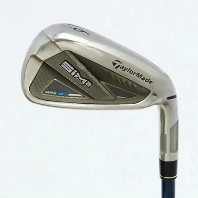 TaylorMade SIM2 MAX 2021 Iron Set 6-9,Pw,Aw 6pc Flex Stiff TENSEI BLUE TM60 - Image 1 of 4