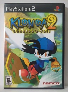 Klonoa 2 Lunatea's Veil (PS2, 2005) CIB, tarjeta de registro, BL - Imagen 1 de 10