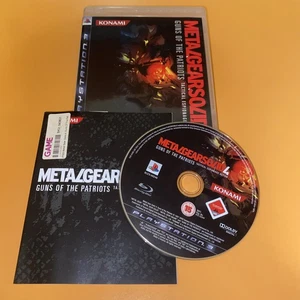 METAL GEAR SOLID 4 PS3 Gioco Multilingua ITA Con Manuale - Disco Quasi Nuovo - Imagen 1 de 6