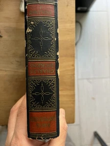 Works of Dickens - complete 15 volume set, antique leather bound - Bild 1 von 2