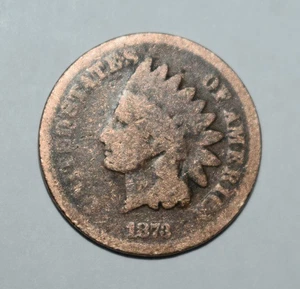 183i. AN 1873 INDIAN CENT IN AS SHOWN ABOUT GOOD CONDITION, AS-IS - Picture 1 of 2