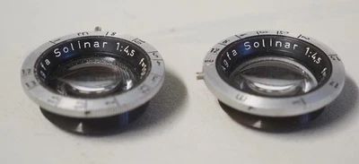 Agfa Record f4.5 / 105mm T recubierto 6x9 unidades de lentes Foto 1 de 3