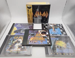 DEF LEPPARD Great Box 4CD Set Japan Limited Ed. PHCR3101~04 w/OBI Booklet 1991 - Picture 1 of 24