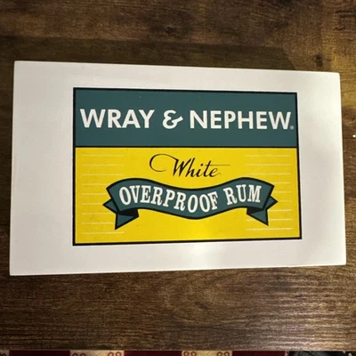 Wray & Nephew White Ovenproof Rum Promotional Domino Set Rare Find - Image 1 of 4